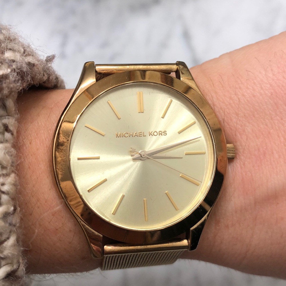 Michael Kors gold watch